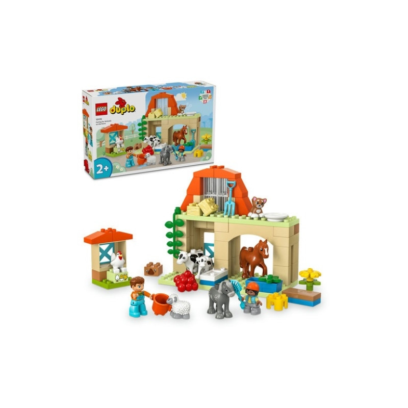 giocattoli lego duplo prendersi cura degli animali nella fattoria