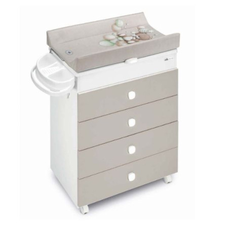 fasciatoio cam asia 4 cassetti max 11kg bianca/tortora