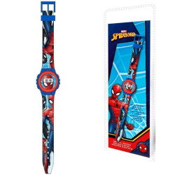 orologio rocco giocattoli spider-man digitale per bimbo multicolore