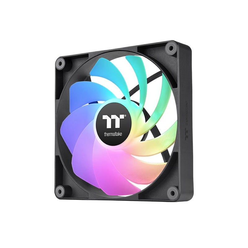 ventola thermaltake ct140 argb 1800 giri/min nero 2-pezzi [cl-f174-pl14sw-a]
