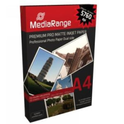 Carta in risma bianca mediarange 50 fogli a4 200gr [mrink102]