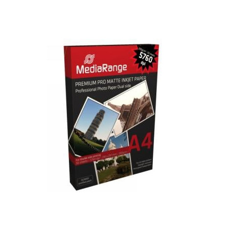 Carta in risma bianca mediarange 50 fogli a4 200gr [mrink102]