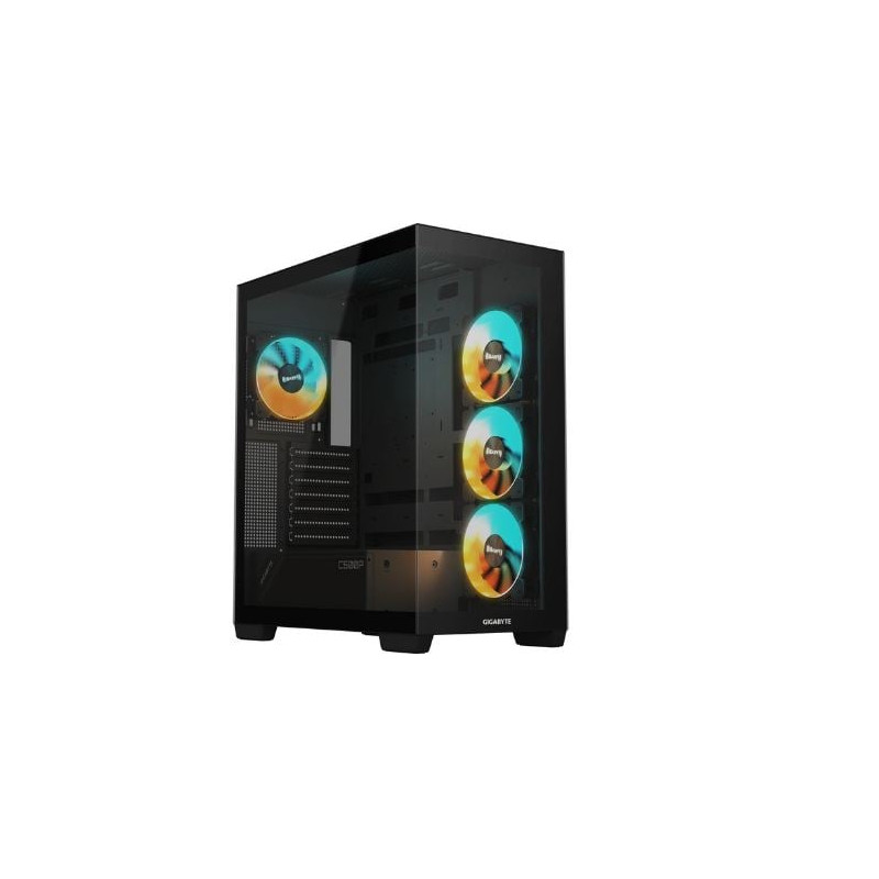 case gigabyte c500 panoramic stealth midi-tower atx nero [gb-c500p