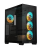 case gigabyte c500 panoramic stealth midi-tower atx nero [gb-c500p