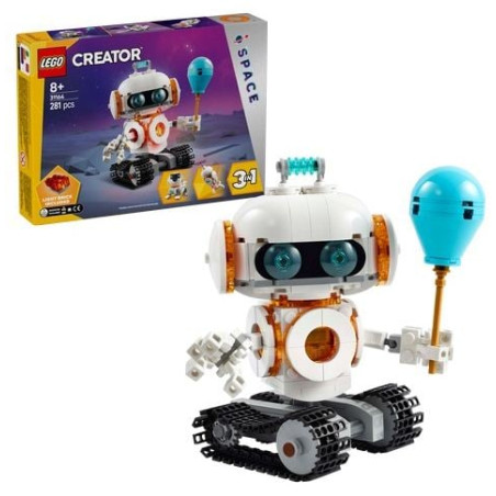 set giocattolo da costruzione lego 31164 robot spaziale 3 in 1 multicolore
