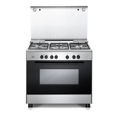 cucina a gas de'longhi fmx96sg libera installazione 90cm 5 fuochi