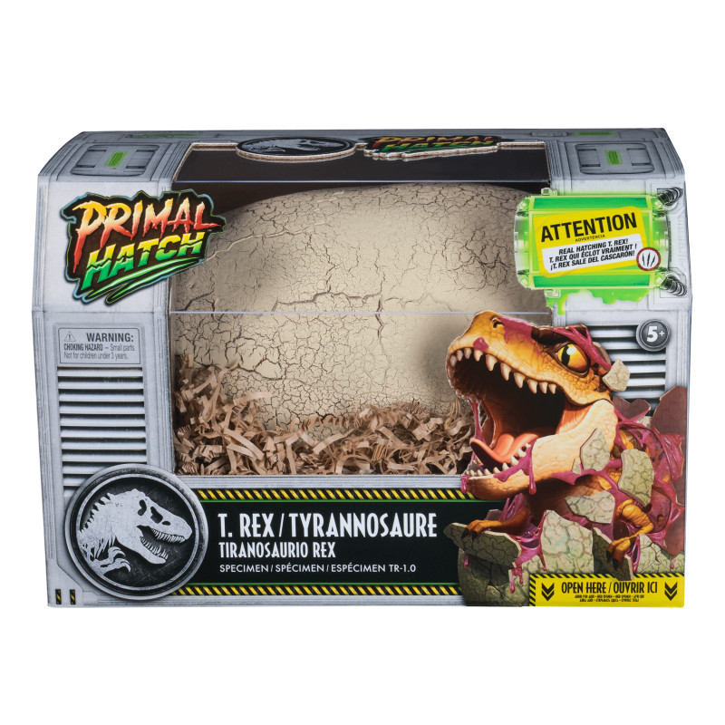 figurina spinmaster primal hatch dino secret hatch jurassic world