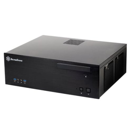 case silverstone sst-gd04 htpc matx usb3 nero [g410gd04b000120]