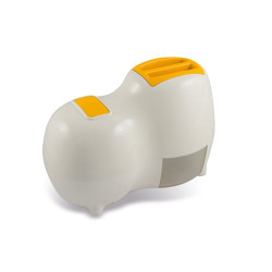 grattugia elettrica reber 9250 bg bianco giallo metallo plastica