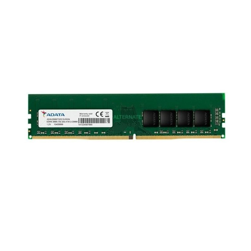ram dimm ddr4 8gb adata u 2666 cl19 [ad4u26668g19-sgn]