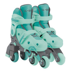 pattini in linea globber learning skates 2 in 1 da apprendimento