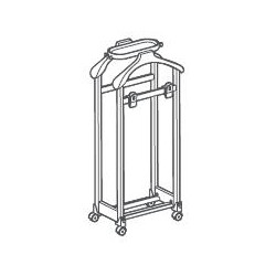 indossatore foppapedretti 9900395010 bianco due spalle [9900395010]