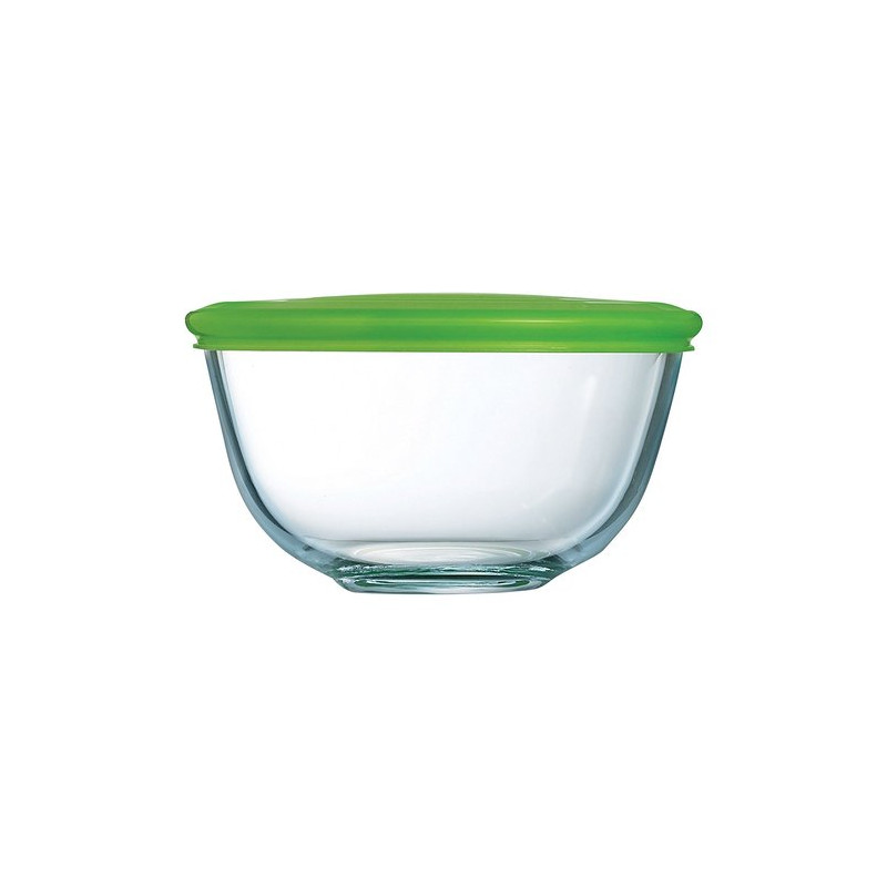 insalatiera in vetro pyrex con coperchio 16cm 1l [179p000/7043]