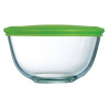 insalatiera in vetro pyrex con coperchio 16cm 1l [179p000/7043]