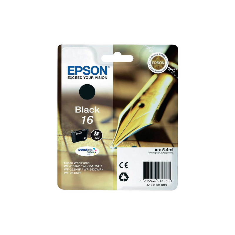 Cartuccia epson nero durabrite ultra serie 16/ [c13t16214010]