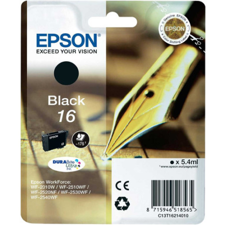 Cartuccia epson nero durabrite ultra serie 16/ [c13t16214010]