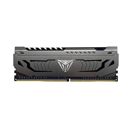 ram dimm ddr4 8gb patriot viper steel 3200mhz cl16 grigio [pvs48g320c6]