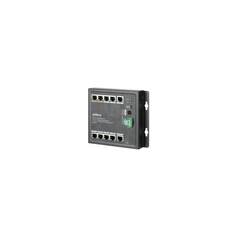 switch dahua 8 porte poe +1p sfp +1p gbit unmanaged