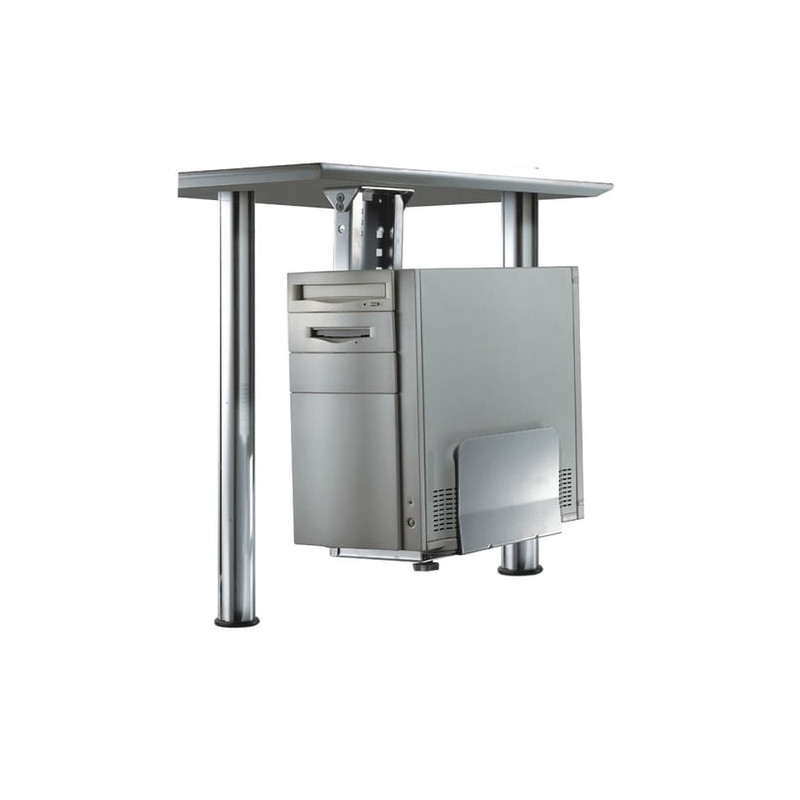 Supporto newstar 1pc hÃ¶he 39-54cm cpu-d200silver [cpu-d200silver]