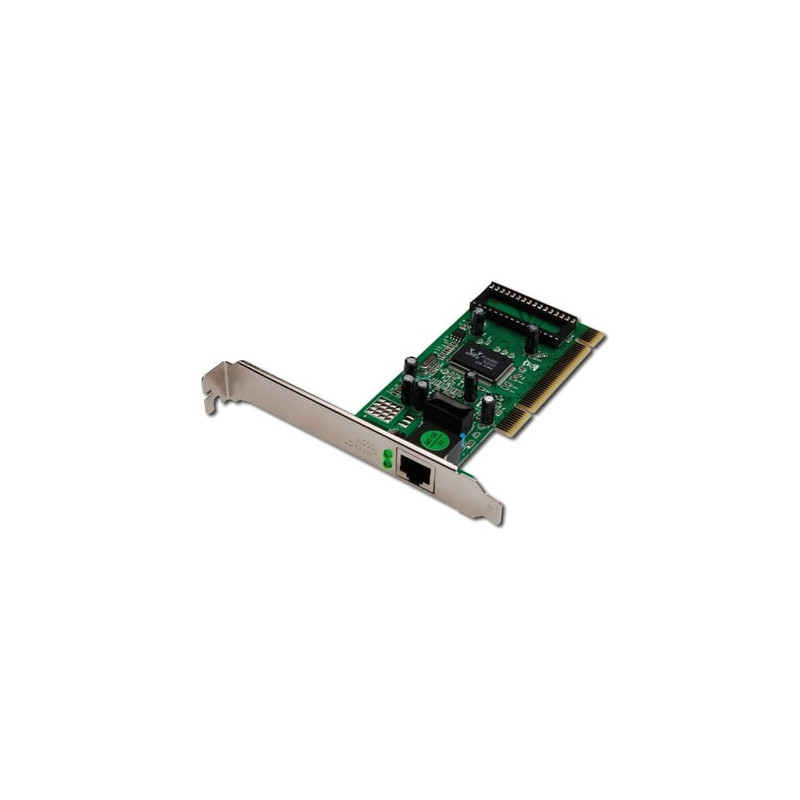Scheda di rete digitus 1x rj45 gigabit ethernet [dn-10110]
