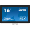 monitor led 16'' iiyama tf1615mc full hd 1920x1080 25ms classe