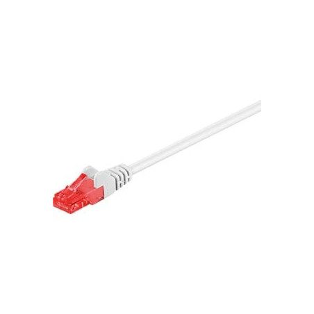 cavo di rete goobay rj45 cat 6 u/utp 15m bianco [68639]