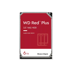 hard disk 3.5" 6tb western digital red plus 5400rpm 256mb sata3