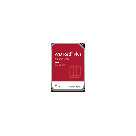 hard disk 3.5" 6tb western digital red plus 5400rpm 256mb sata3