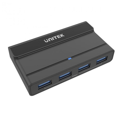 switch kvm unitek 4x usb-a 5gbps nero [h1310a]