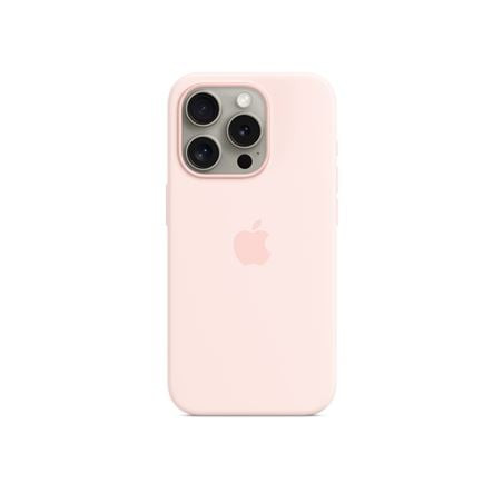 custodia apple per iphone 15 pro rosa chiaro [mt1f3zm/a]