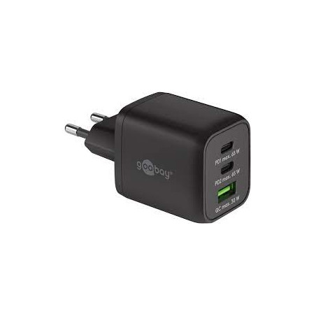 adattatore usb-c goobay nero [70180]