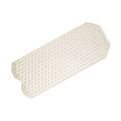 tappetino da bagno aston antiscivolo 102x39.5cm beige [550801]