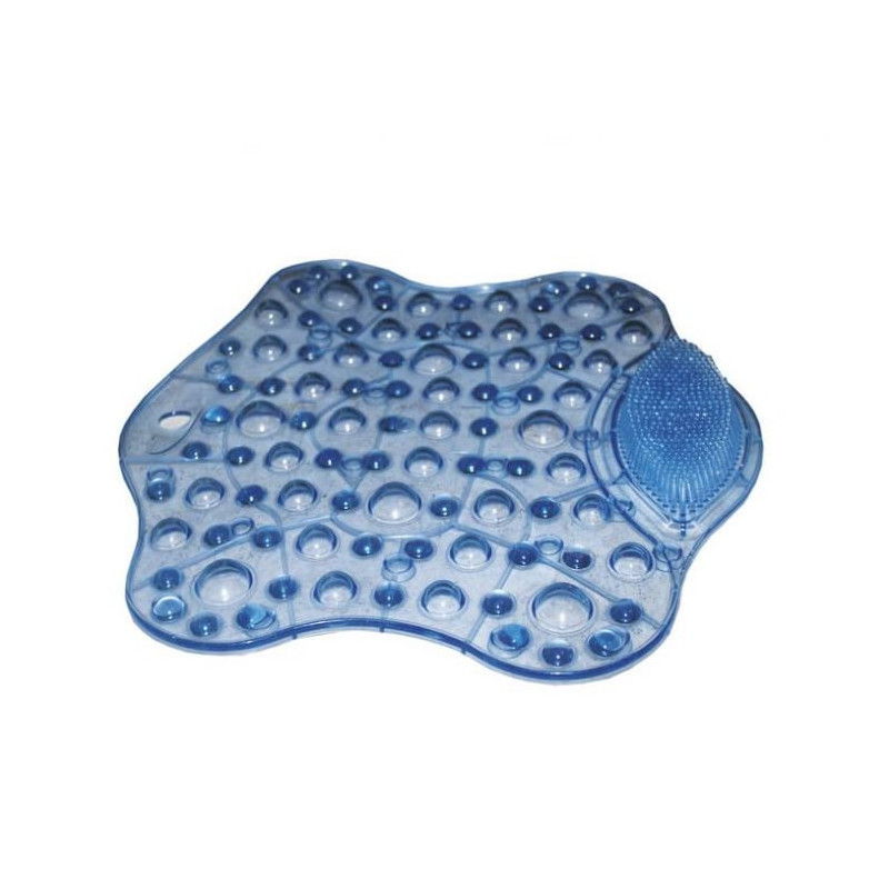 tappetino doccia herdegen antiscivolo 40x40cm blu [550802]
