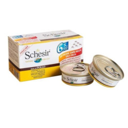 cibo umido per gatti agras pet foods schesir filetti di pollo in