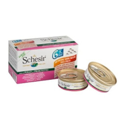 cibo umido per gatti agras pet foods schesir filetti di pollo con