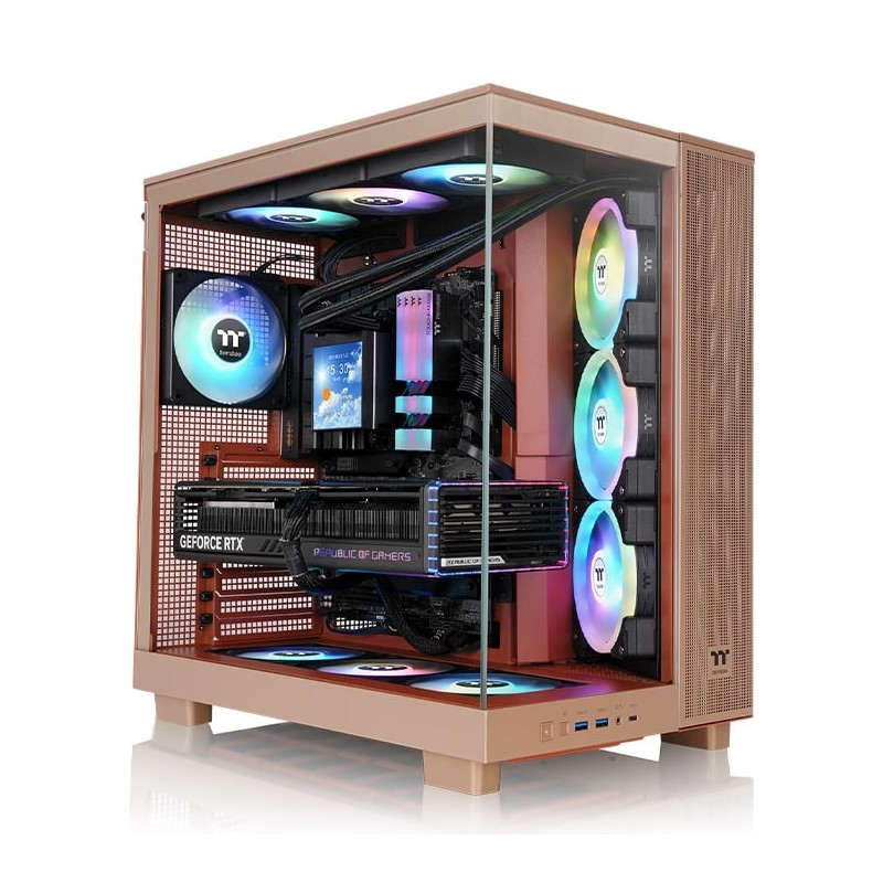 case thermaltake view 380 xl tg midi-tower atx sabbia [ca-11e-00mgwn-00]