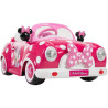 veicolo elettrico cavalcabile huffy minnie mouse 6v nero/rosa/bianco