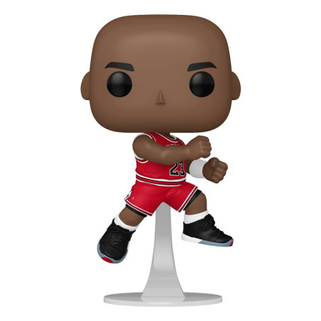 figurina funko pop bulls michael jordan 89 il tiro 11.4cm nero/rosso/bianco