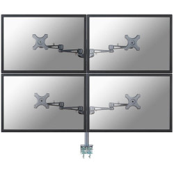 Supporto monitor newstar - braccio da tavolo per monitor quadruplo