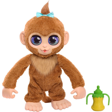 peluche just play furreal peanut scimmia che cammina con funzione