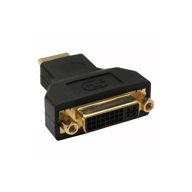 inline adattatore hdmi 19pin type-a maschio a dvi-d 24+1