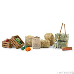 schleich farm life futter- und pflegeset [42105]