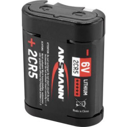 batteria per fotocamera 2cr5 litio ansmann 2cr5 6 v 1 pz. [5020032]