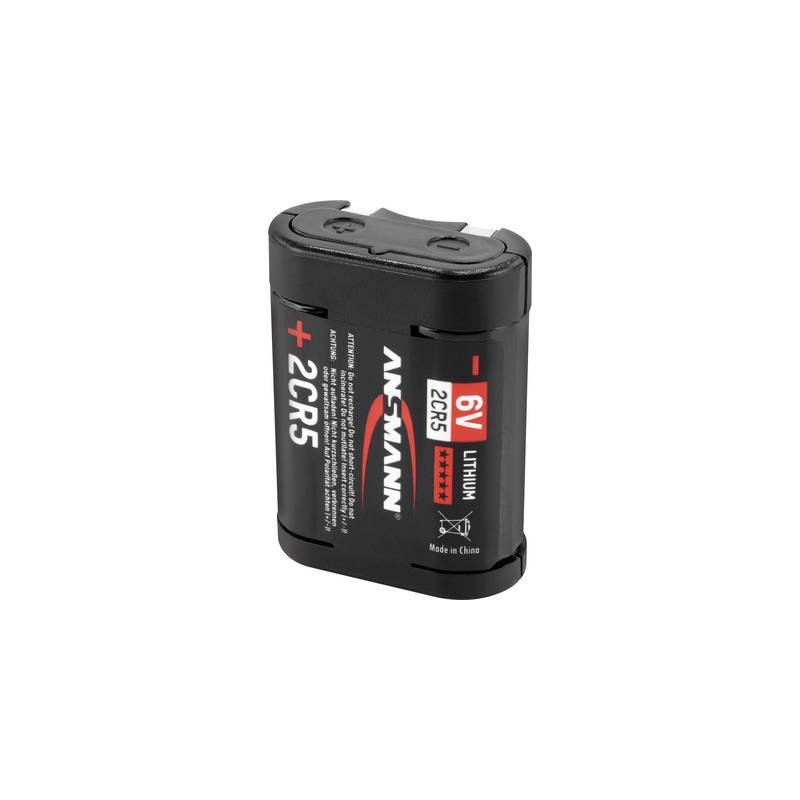 batteria per fotocamera 2cr5 litio ansmann 2cr5 6 v 1 pz. [5020032]