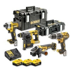 set utensili a batteria dewalt dck422p3 18v [dck422p3-qw]