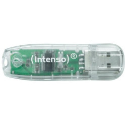 Pen drive 32gb intenso transparente [3502480]