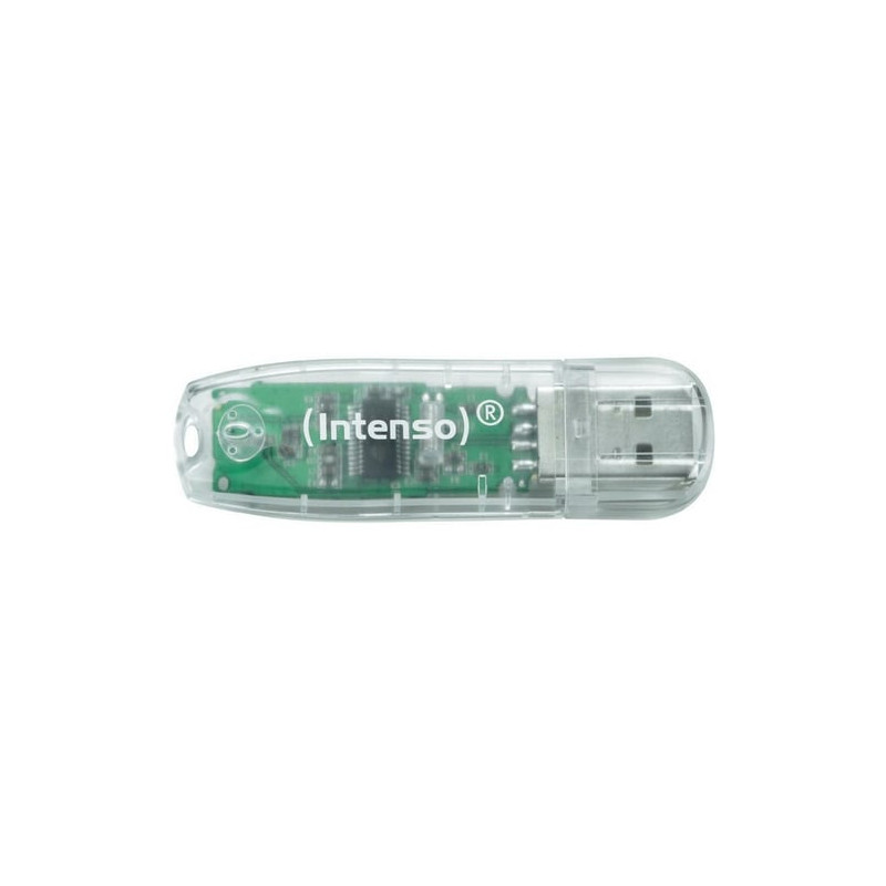 Pen drive 32gb intenso transparente [3502480]