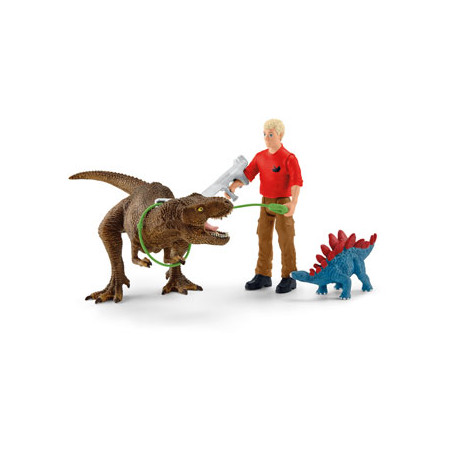 schleich dinosaurs - tyrannosaurus rex angriff [41465]