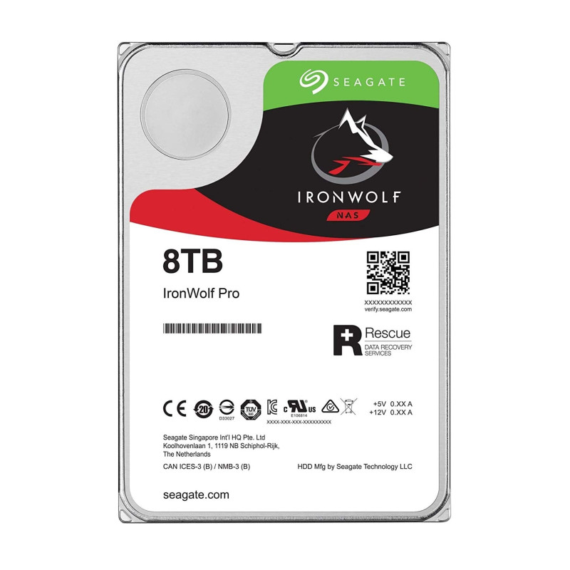 hard disk 3,5'' 8tb seagate ironwolf sata3 7200rpm 256mb