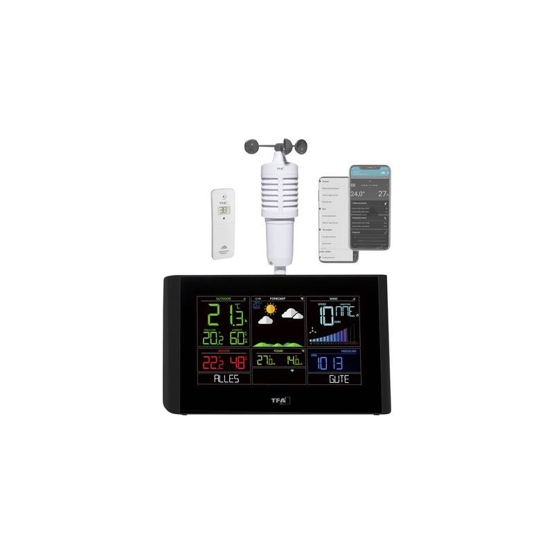 stazione meteo tfa dostman wlan previsione per 12-24ore [35.8001.01]